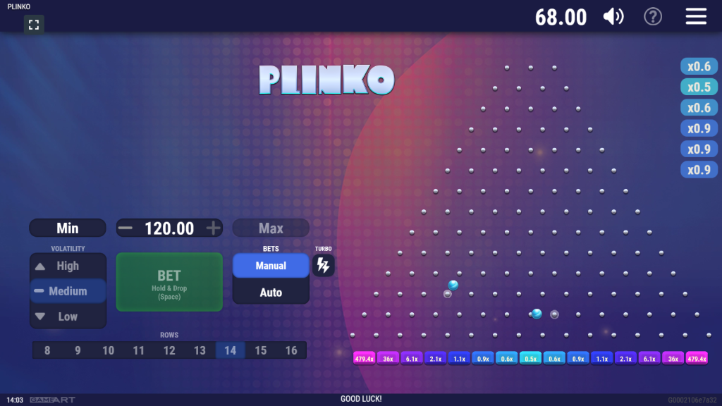 Plinko slot